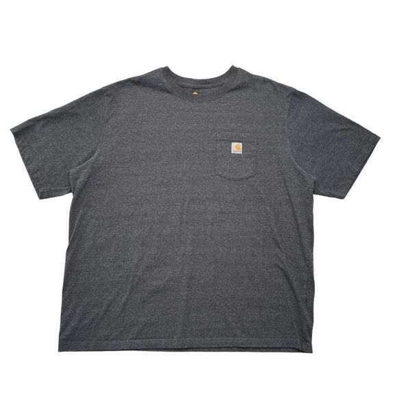 Carhartt Men's Loose Fit Heavyweight Short Sleeve Pocket Tee - Picture 1 of 12
